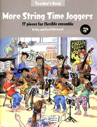 More String Time Joggers Conductor's Book, CD string method book cover Thumbnail